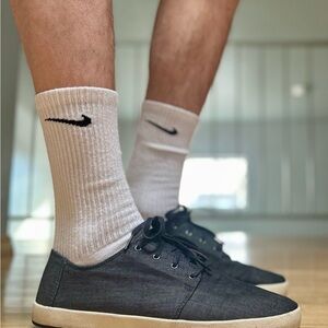 TOM’s Men's Casual Canvas Navy Sneakers